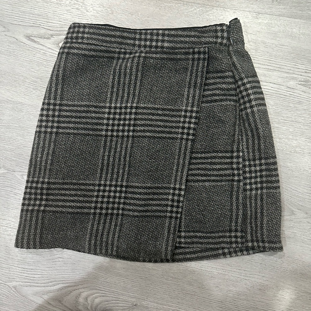 Abercrombie & Fitch Plaid Mini Skirt